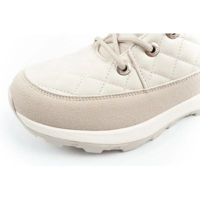 6. Lee Cooper Damen Winter-Wandersportschuhe, isoliert, creme, Öko-Leder