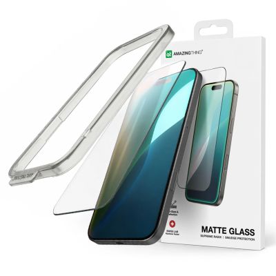 15. AmazingThing Radix Mattes gehärtetes Glas für iPhone 17