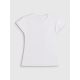 6. Damen-T-Shirt, schmal geschnitten, einfarbig, Größe 4F 4FRSS26TTSHF4520-10S