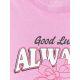 6. Mädchen-T-Shirt mit kastenförmigem Schnitt und Aufdruck 4F 4FJRAW26TTSHF4239-56S