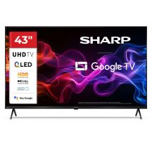 Sharp 43HP5265E 109,2 cm (43") 4K Ultra HD Smart TV mit WLAN, Schwarz