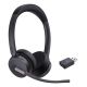 2. Yealink WH64 Hybrid Dual Teams Headset Kabelloses Headset mit Kopfbügel, Büro/Callcenter, Micro-USB, Bluetooth, Schwarz