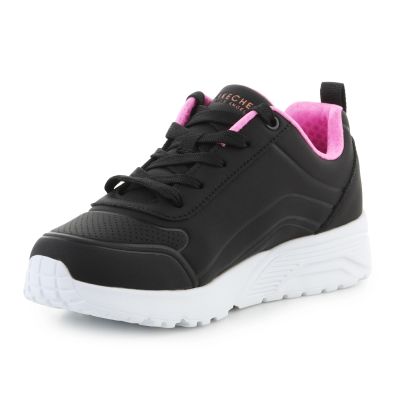 3. Skechers UNO LITE EASY ZIP 310387L-BKRG Schwarz/Roségold