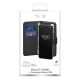 2. Puro Öko-Lederhülle für Samsung Galaxy S26 mit Brieftasche – Schwarz