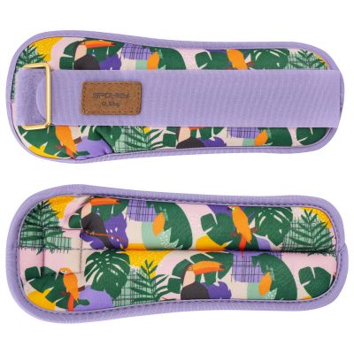 4. Spokey HOME JUNGLE Knöchel- und Handgelenkgewichte 2x 0,5 kg