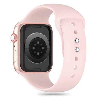 2. Tech-Protect Silikonarmband für Apple Watch 4/5/6/7/8/9/SE (38/40/41 mm) – Pink