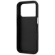 7. Guess Grained & Big Resin Logo Case für iPhone 18 Pro / 17 Pro - Schwarz