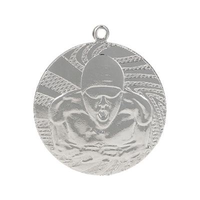 10. Silbermedaille – Schwimmen – Stahlmedaille
