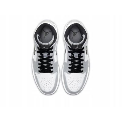 5. Air Jordan 1 Mid Herrenschuhe in Hellgrau - 554724-092