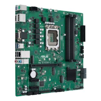 3. ASUS PRO B760M-C-CSM 90MB1DX0-M0EAYC Intel B760 LGA 1700 Micro-ATX-Mainboard