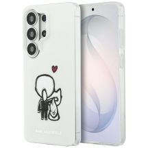 Karl Lagerfeld IML Karl&Choupette MagSafe Hülle für Samsung Galaxy S26 Ultra - Transparent