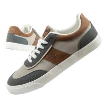 Lee Cooper Herren-Sneaker, modisch, bequem, strapazierfähig, grau