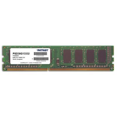 Patriot Memory Signature PSD38G13332 (DDR3 DIMM; 1 x 8GB; 1333MHz; CL9)