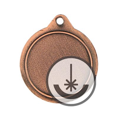 2. Lasergravierte Medaille - RMI
