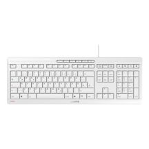 CHERRY STREAM Tastatur Office USB QWERTZ Deutsch Weiß