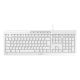 CHERRY STREAM Tastatur Office USB QWERTZ Deutsch Weiß