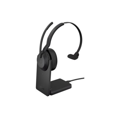 4. Jabra Evolve2 55 Headset Kabelloses Kopfbügel-Headset Büro/Callcenter Bluetooth Schwarz