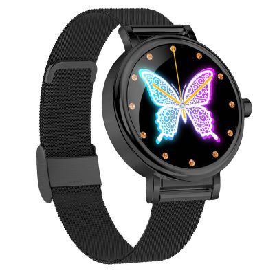 3. RUBICON SMARTWATCH RNBE64-3 SCHWARZ Damenuhr