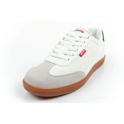 3. Levi's Damen-Sportschuhe, Sneaker, modische weiße Jackson-Sneaker