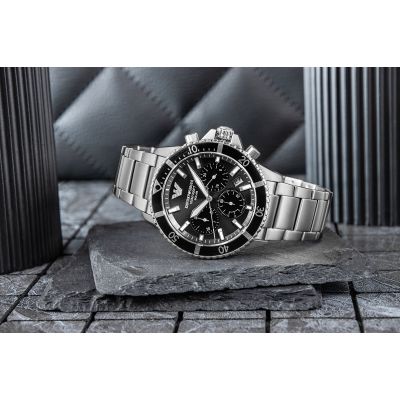 6. Herrenuhr EMPORIO ARMANI World Explorer AR11739 + Box