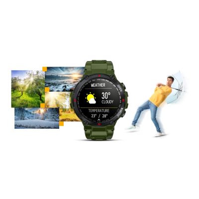 9. Smartwatch GIEWONT Grün GW430-3