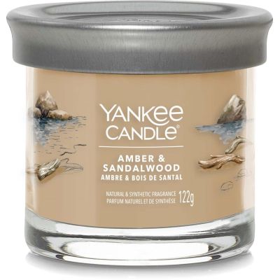 3. Tumbler mit 1 Docht AMBER & SANDALWOOD YANKEE