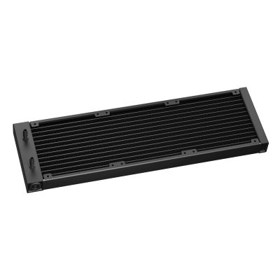 11. DeepCool MYSTIQUE 360 ARGB All-in-One-Flüssigkeitskühler für Prozessoren, 12 cm, Schwarz, 1 Stück.