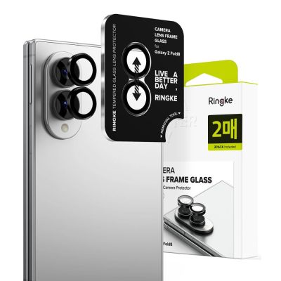 Ringke Kamerarahmenschutz, 2er-Pack für Samsung Galaxy Z Fold 8 – Schwarz