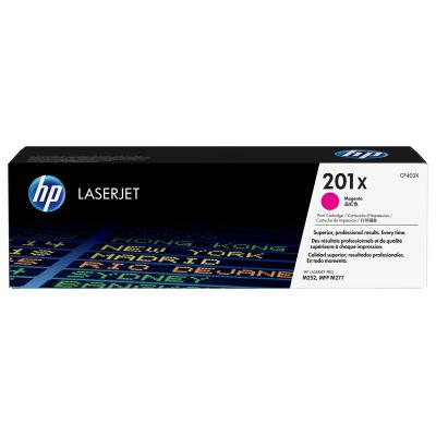 HP Toner Rot HP 201X, HP201X=CF403X, 2300 Seiten