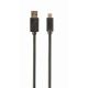 GEMBIRD CCP-USB3-AMCM-6 Kabel (USB 3.0 M - USB Typ CM; 1,8 m; schwarz)