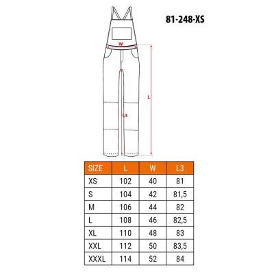 6. NEO Tools 81-248-XS Arbeitskleidung
