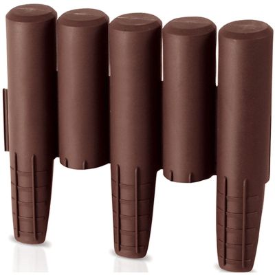 34. Garten-Palisaden-Rasenkanten 270 cm IPAL 5 BRAUN