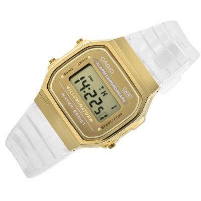 2. CASIO Vintage Damenuhr A168XESG-9AEF + Box