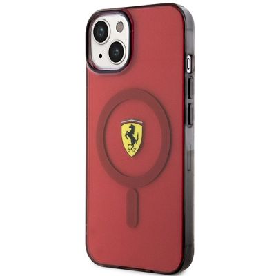 2. Ferrari FEHMP14SURKR iPhone 14 6.1" rot/rot Hardcase Translucent Magsafe