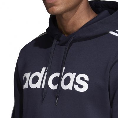 3. adidas Essentials 3 S PO FL Marineblau M DU0494 Sweatshirt