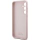 7. Karl Lagerfeld Choupette Metal Pin-Hülle aus Silikon für Samsung Galaxy S23 FE – Rosa