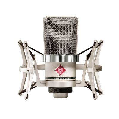 3. Neumann TLM 102 NI Studio Set – Großmembran-Kondensatormikrofon mit Spinne, Nickel