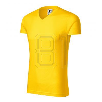 3. Malfini Slim Fit T-Shirt mit V-Ausschnitt M MLI-14604