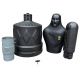 5. Freistehende verstellbare Schaufensterpuppe MASTERS BOX-MAN-1 schwarz