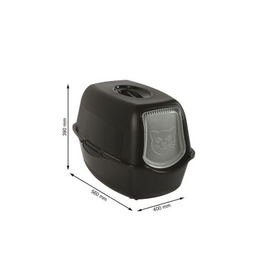 2. ROTHO Bailey Black - Katzentoilette