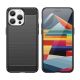 4. Flexible Carbon-Musterhülle für iPhone 15 Pro Max Carbon Case – Blau
