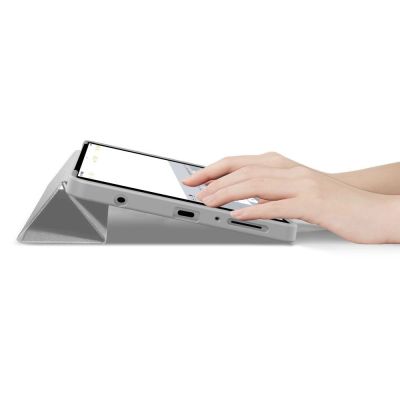 6. TechProtect SmartCase für Samsung Galaxy Tab A9 / A11 8.7 X110 / X115 / X133 / X135 - Grau