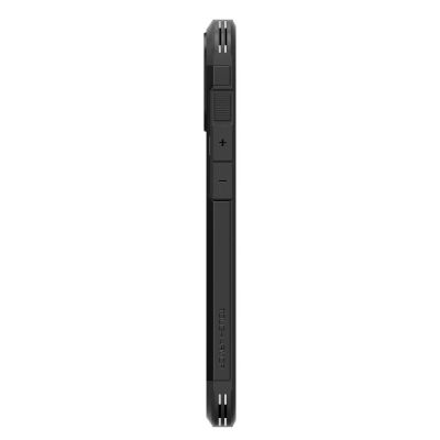 7. Spigen Tough Armor MagSafe Hülle mit Ständer für iPhone 16 – Schwarz