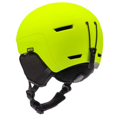 3. Meteor Avalo S Skihelm 53-55 cm Neongelb