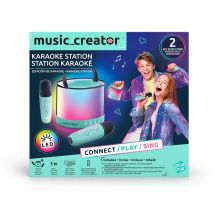 MUSIC CREATOR Mini zestaw do karaoke Duo