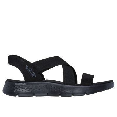 2. Skechers Damen GO WALK FLEX SANDALE GLIMMER UP 141489 BBK