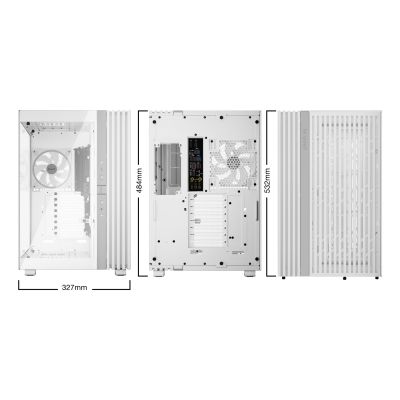 3. LEISE WOHNUNG! Lichtsockel 900 FX Weiß