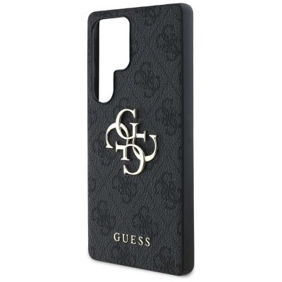 6. Guess Big 4G Logo Classic Logo Hülle für Samsung Galaxy S25 Ultra Schwarz