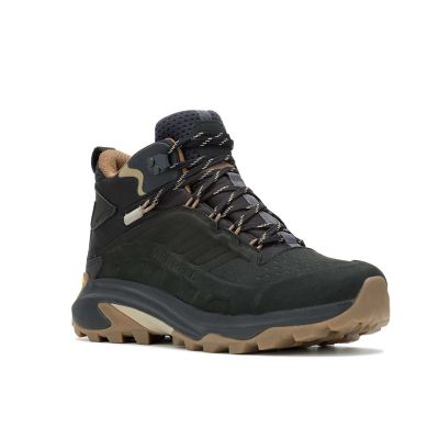 4. Merrell Moab Speed 2 LTR Mid WP Wanderschuhe - Schwarz Größe: 47