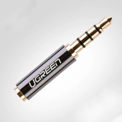 3. Ugreen Audio-Adapter Klinke 3,5 mm Stecker auf Klinke 2,5 mm Buchse schwarz (20502)